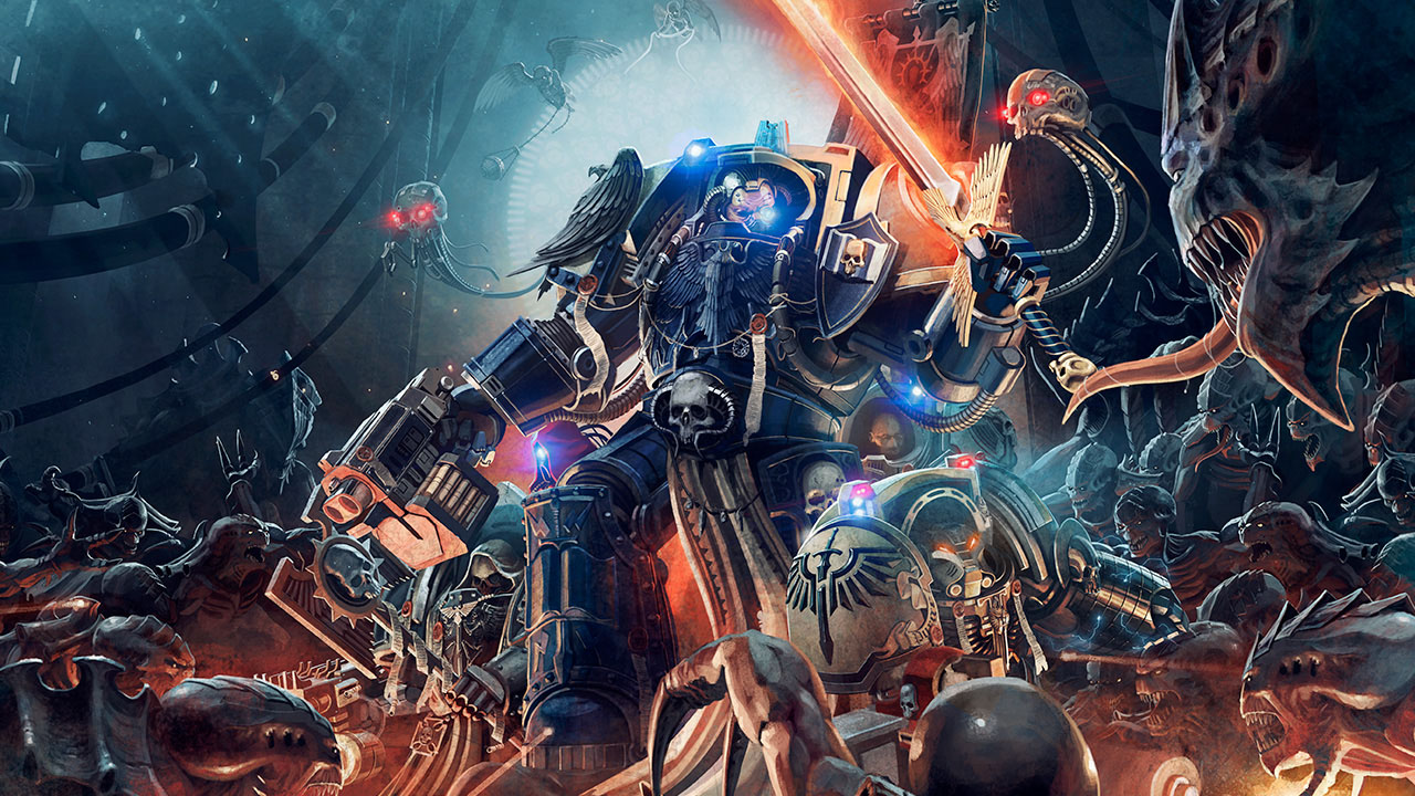 Deathwing Warhammer 40.000 Постер. Deathwing Warhammer 40.000 постерэ. K40 game enhanced edition
