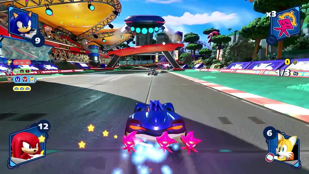 Team Sonic Racing #1 Multiplayer - Iniciamos nosso gameplay em uma
