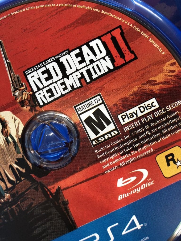Red Dead Redemption 2 Discos Discs
