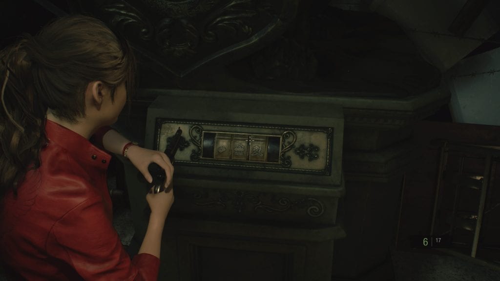 Resident Evil 2 Claire Puzzle