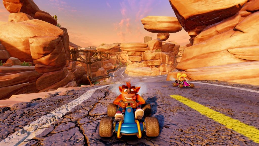 Crash Team Racing Nitro-Fueled Dingo Canyon