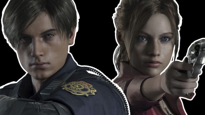 Resident Evil 2 Leon Claire Gameplay