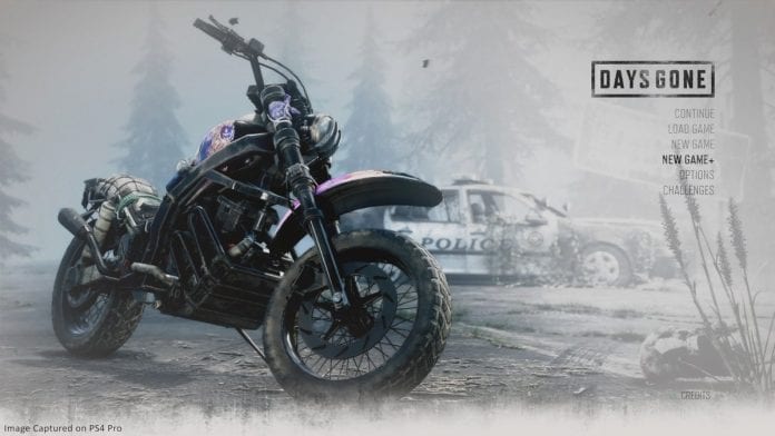 Days Gone New Game Plus
