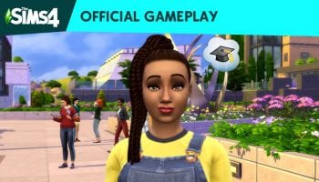 "Vida Universitária" de The Sims 4