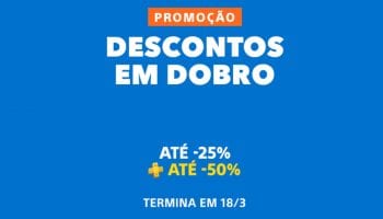 Promoção Descontos em Dobro