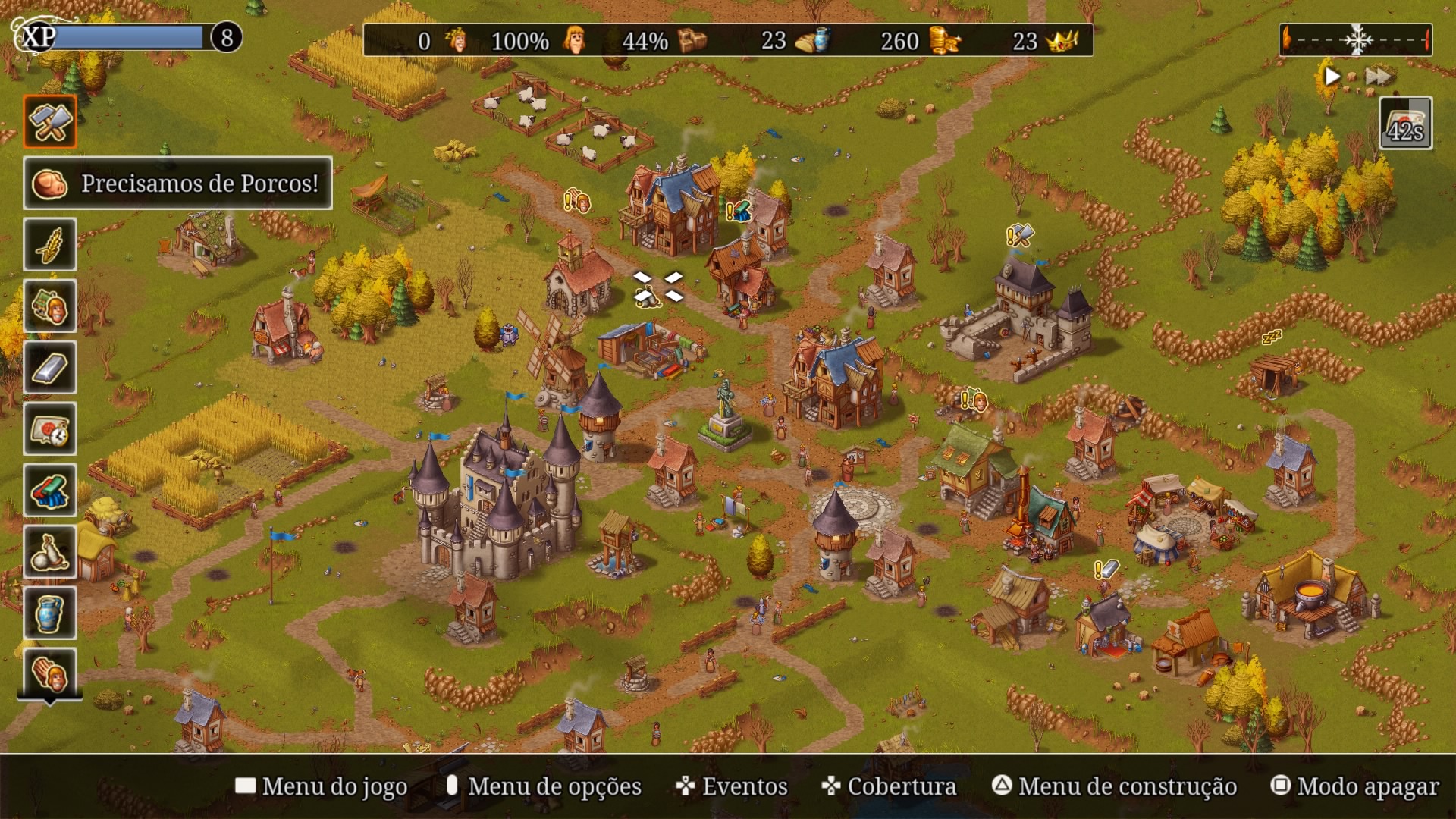 Townsmen a kingdom rebuilt читы коды