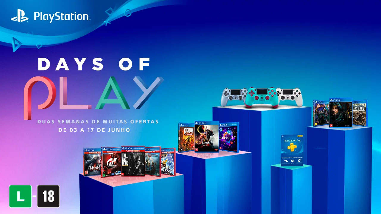 Days of Play 2023: Descontos em jogos e acessórios PlayStation
