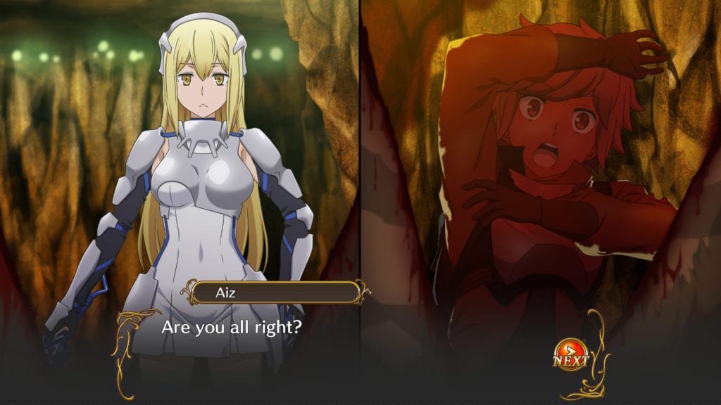 Is It Wrong to try to Pick Up Girls in a Dungeon? Infinite Combate
