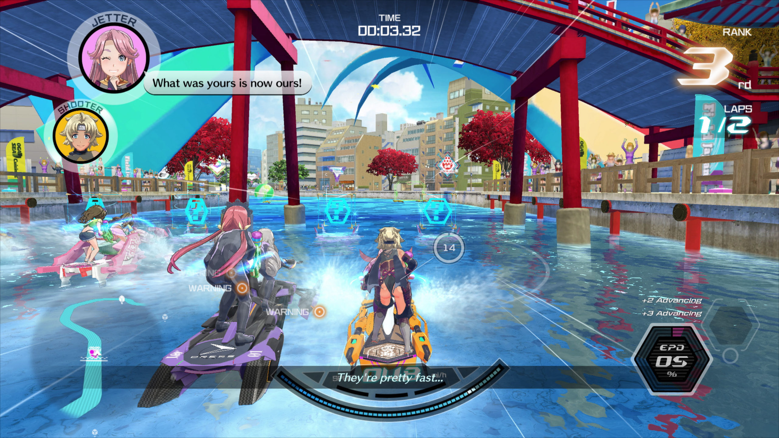 Análise: Kandagawa Jet Girls (PC/PS4) traz um bom jogo de corrida no melhor  estilo anime - GameBlast