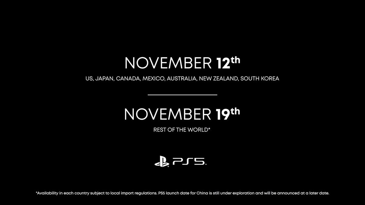 PlayStation 5 chega a 19 de novembro e preço começa nos 399 euros – ECO
