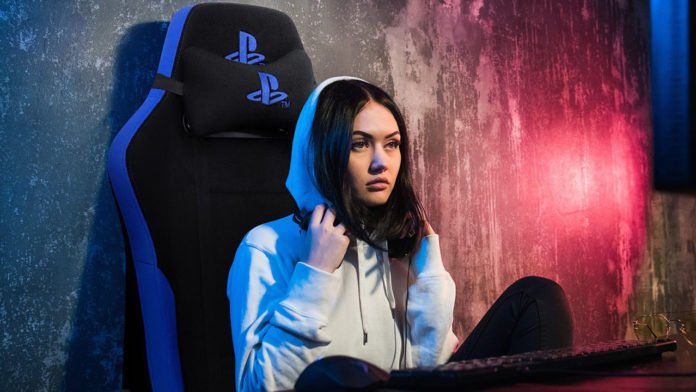 Cadeira gamer oficial PlayStation