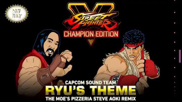 Street Fighter V Steve Aoki