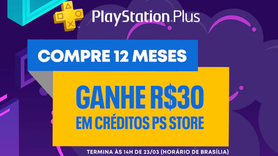 Assinantes inativos da PS Plus podem receber R$ 30 de crédito da PS Store  ao comprar o plano de 1 ano - PSX Brasil