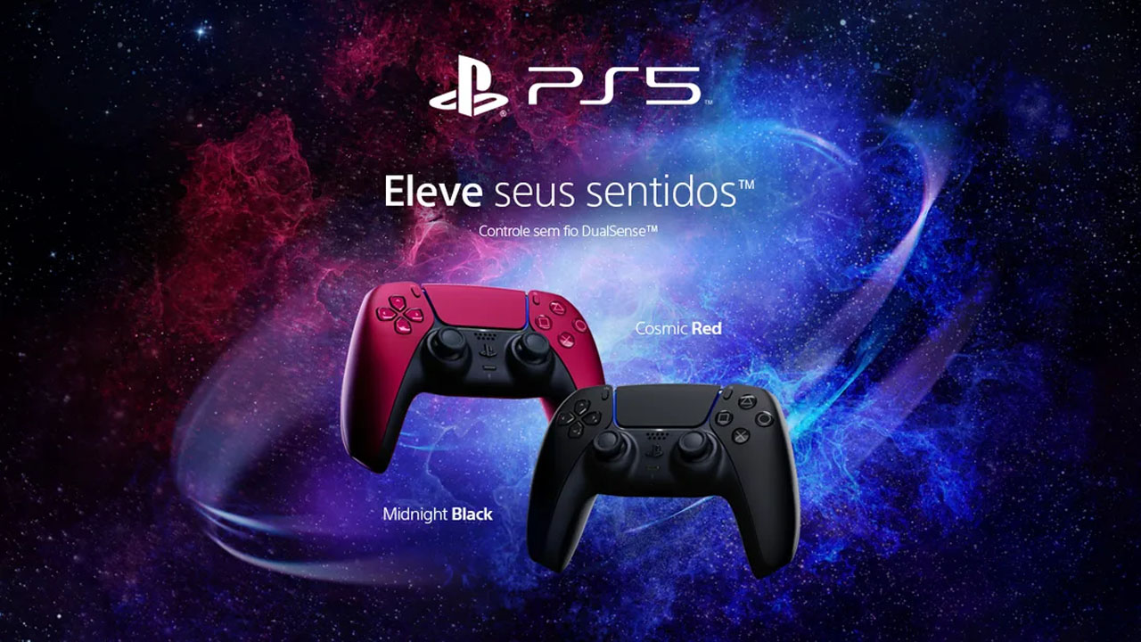 Controle PS5 Original DualSense em vários temas