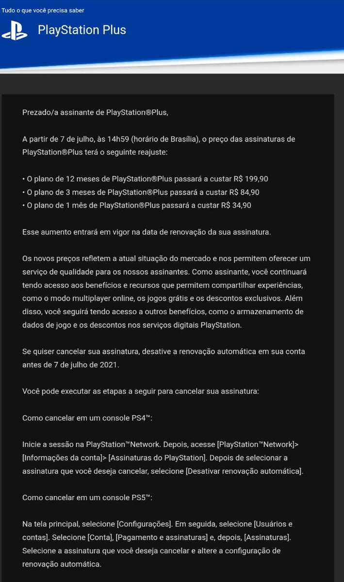 Alteração na frase da Sony na divulgação dos jogos do plano PS Plus sugere  mudanças em breve - PSX Brasil