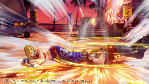 The King of Fighters XV Blue Mary