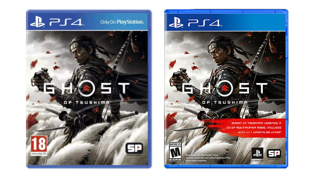 Los sitios informan que Ghost of Tsushima ha perdido «PlayStation Exclusive» en la portada;  No es el único cambio