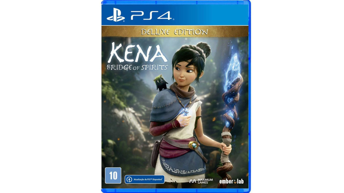 Jogo Kena Bridge of Spirits Deluxe Edition Midia Fisica - PS5 em Promoção  na Americanas