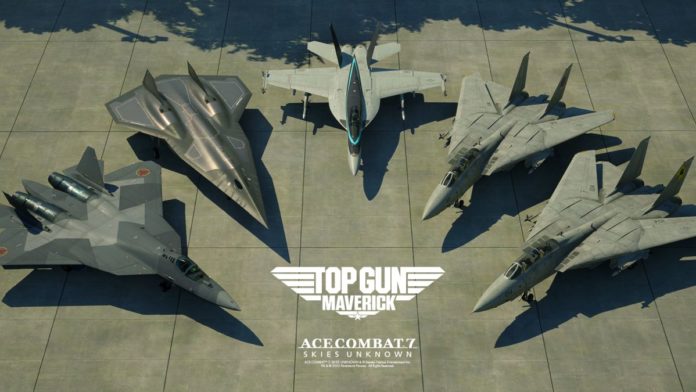 Top Gun: Maverick Aircraft Set de Ace Combat 7: Skies Unknown