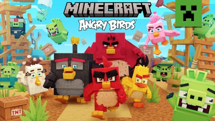 Minecraft Angry Birds