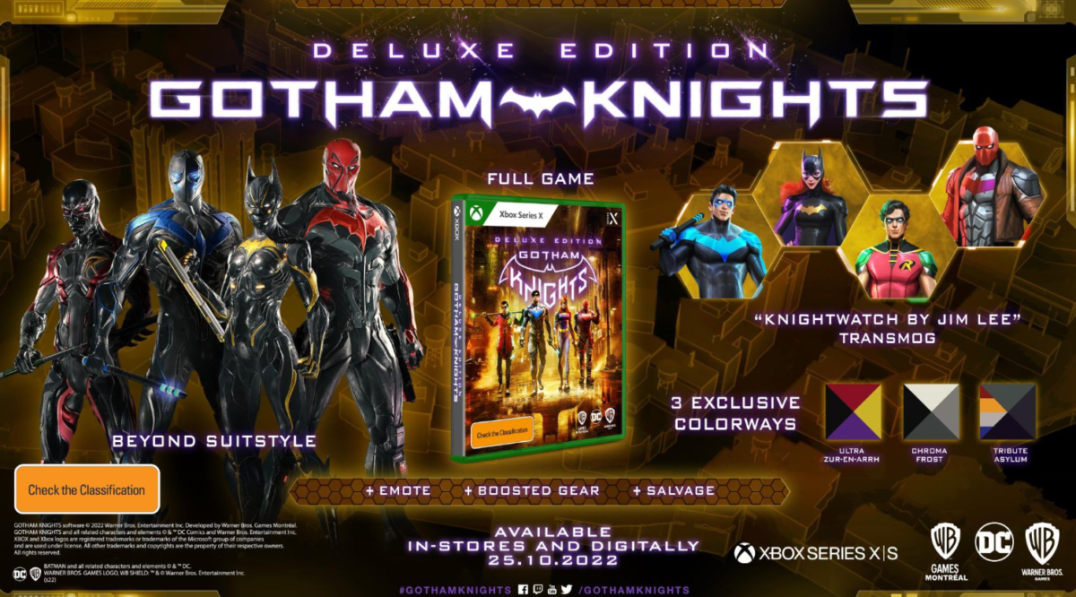 Jogo Gotham Knights Ps5 Midia Fisica Playstation Wb Games
