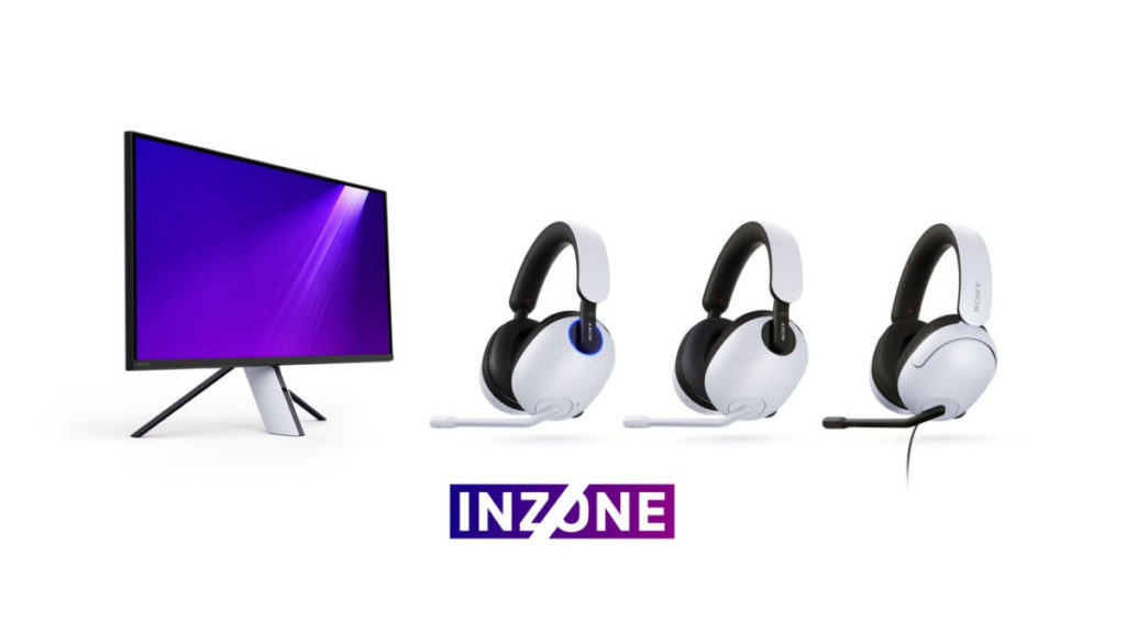 Inzone headsets monitores