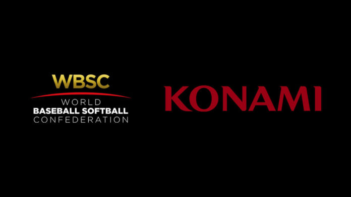 Konami e World Baseball Softball Confederation