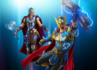 Fortnite Thor Odinson e a Poderosa Thor