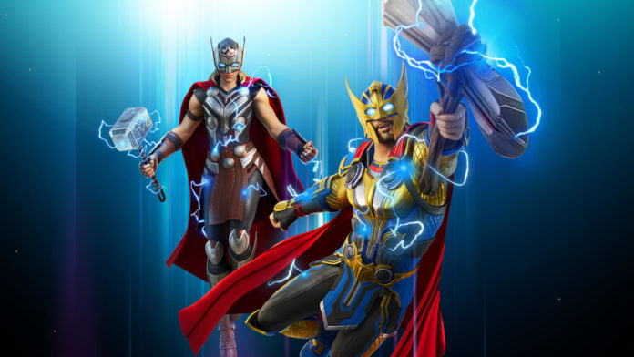Fortnite Thor Odinson e a Poderosa Thor