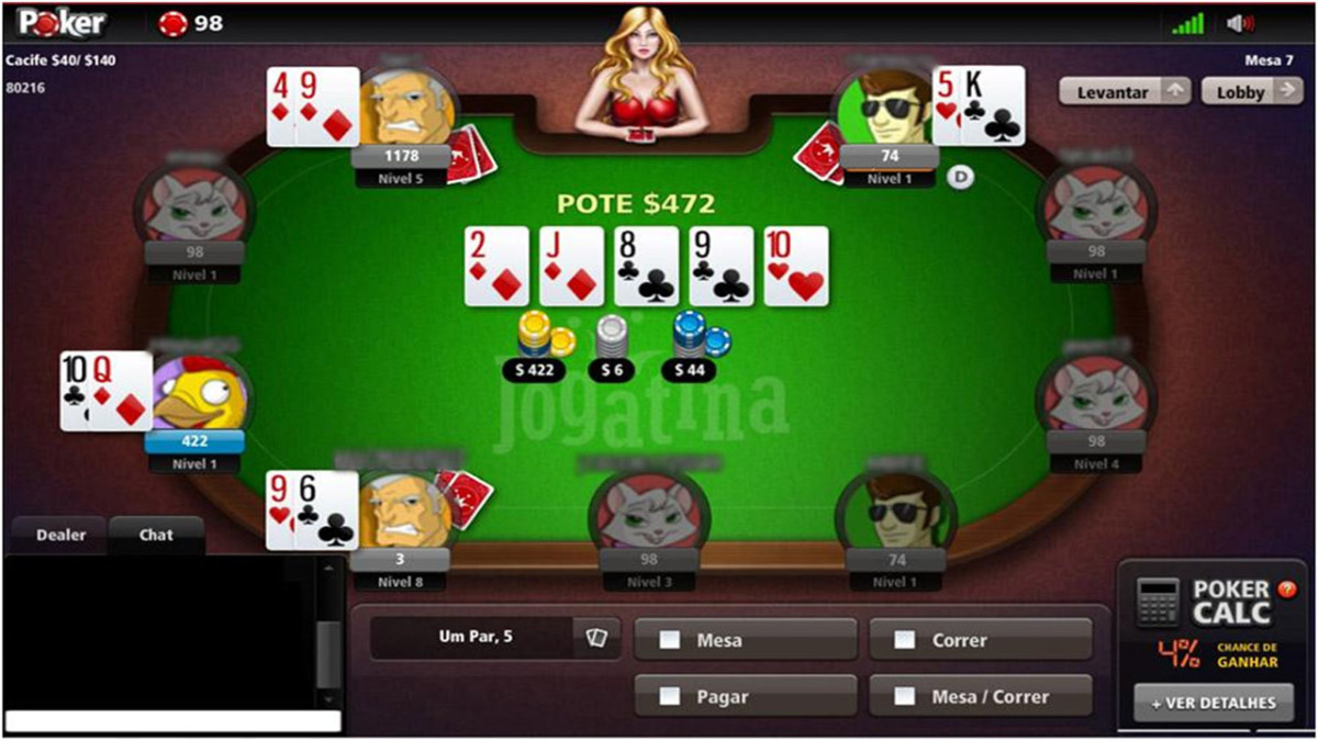 Poker Online Grátis agora com seus amigos no Jogatina!