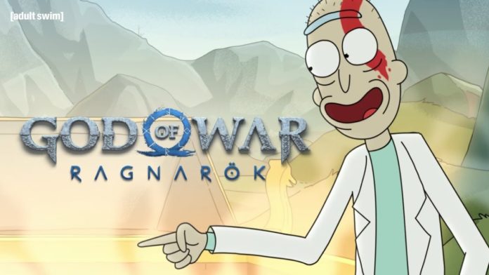 Rick and Morty x PlayStation God of War Ragnarök