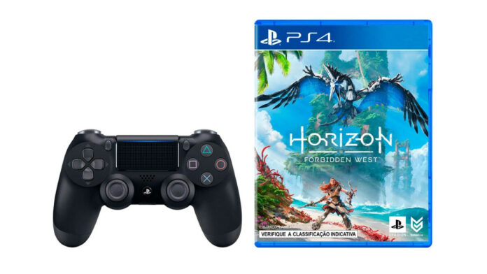 DualShock 4 com Horizon Forbidden West