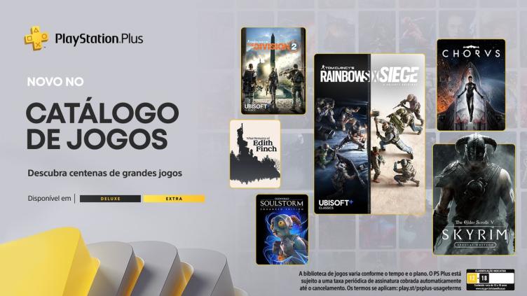 PS Plus Extra e Deluxe Novembro 2022: Skyrim, Rainbow Six Siege, Kingdom  Hearts III e muito mais - PSX Brasil