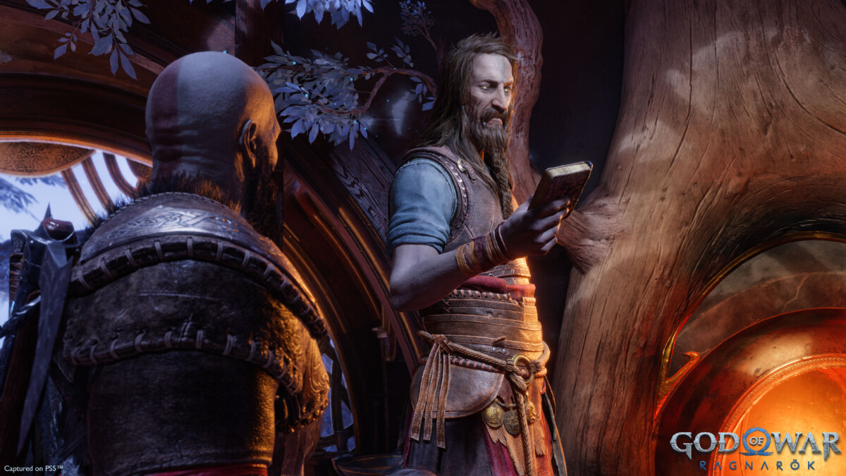 Kratos Encontra o Verdadeiro Tyr - God of War Ragnarok DUBLADO (PT-BR) PS5  