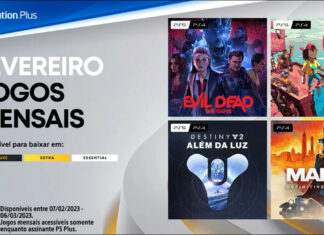 PS Plus Essential Fevereiro 2023