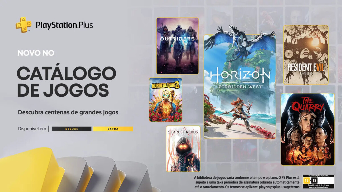 Novos jogos do PS Plus Extra e Deluxe de fevereiro de 2023 estão  disponíveis - PSX Brasil