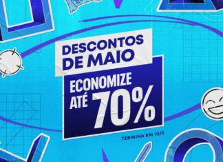 PS Store Descontos de Maio