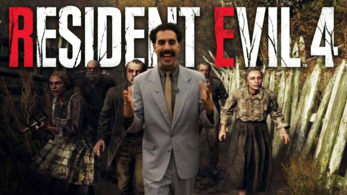 Borat em Resident Evil 4