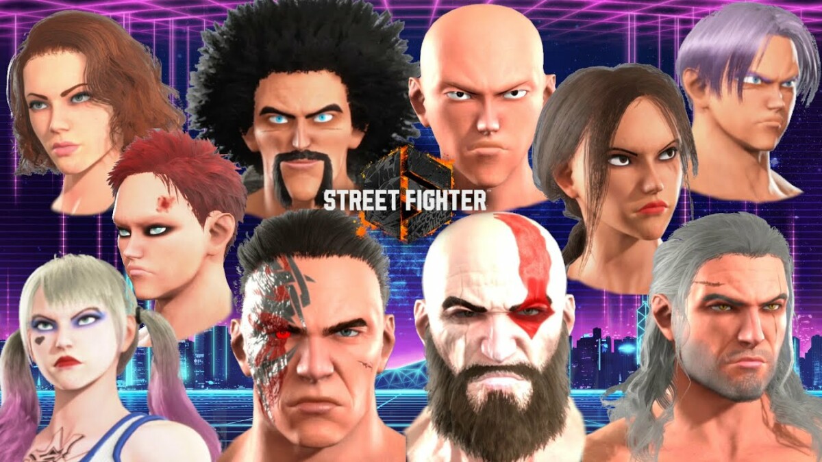 Veja como seria Kratos, Geralt e outros personagens em Street Fighter 6 -  SBT