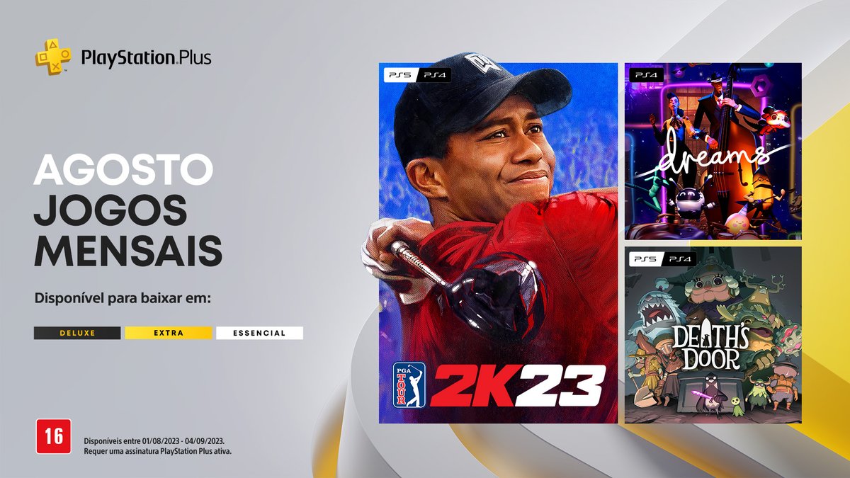 Veja os jogos da PS Plus Extra e Deluxe de Setembro (2023)