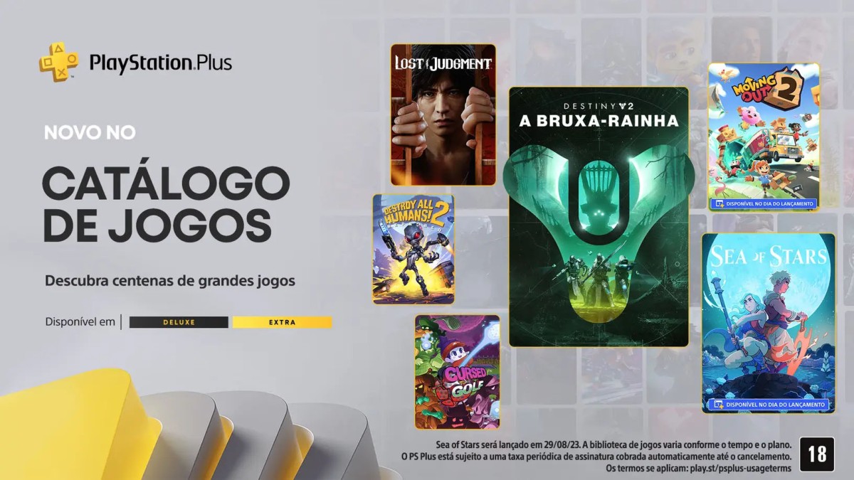 Novos jogos do PS Plus Extra e Deluxe de agosto de 2023 estão disponíveis -  PSX Brasil