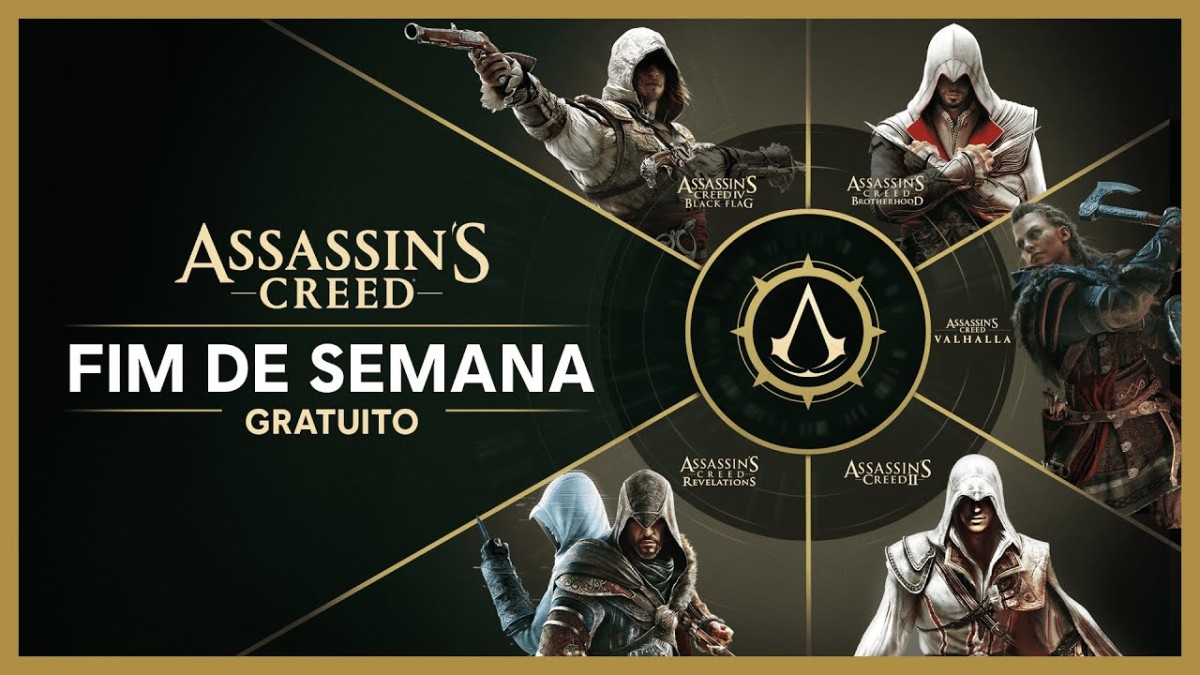 Coleção De Jogos Para Pc Assassins Creed 1,2 E Brotherhood