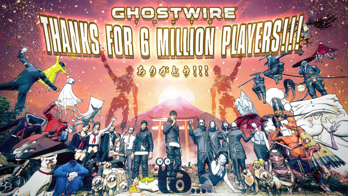 Ghostwire Tokyo alcança 5 milhões de jogadores