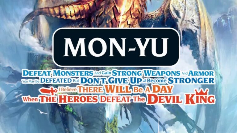 Mon-Yu: Defeat Monsters And Gain Strong Weapons And Armor. You May Be Defeated, But Don’t Give Up. Become Stronger. I Believe There Will Be A Day When The Heroes Defeat The Devil King.