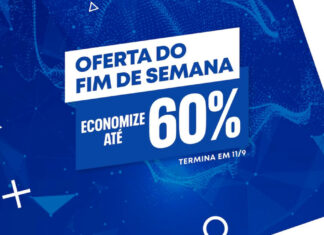 PS Store Promoção Oferta do Fim de Semana