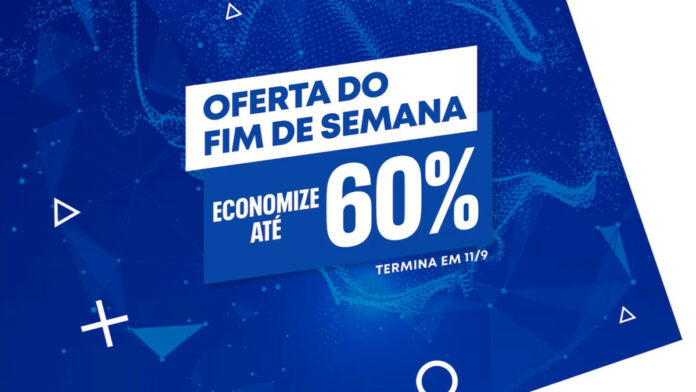 PS Store Promoção Oferta do Fim de Semana