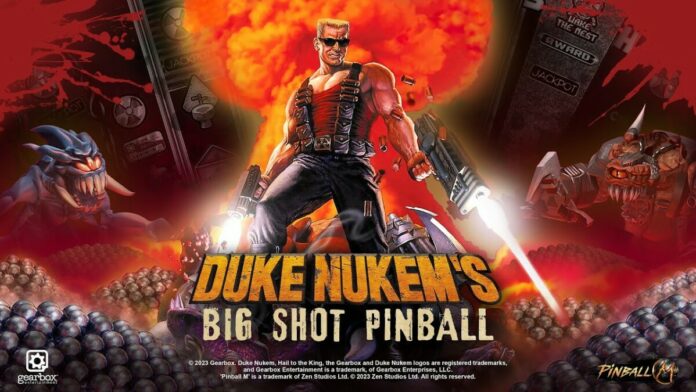 Pinball M Duke Nukem: Big Shot Pinball