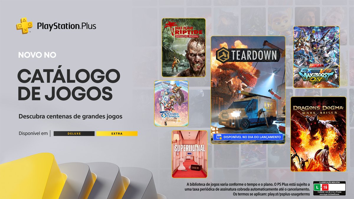 PS Plus Extra e Deluxe: jogos que sairão em dezembro de 2023