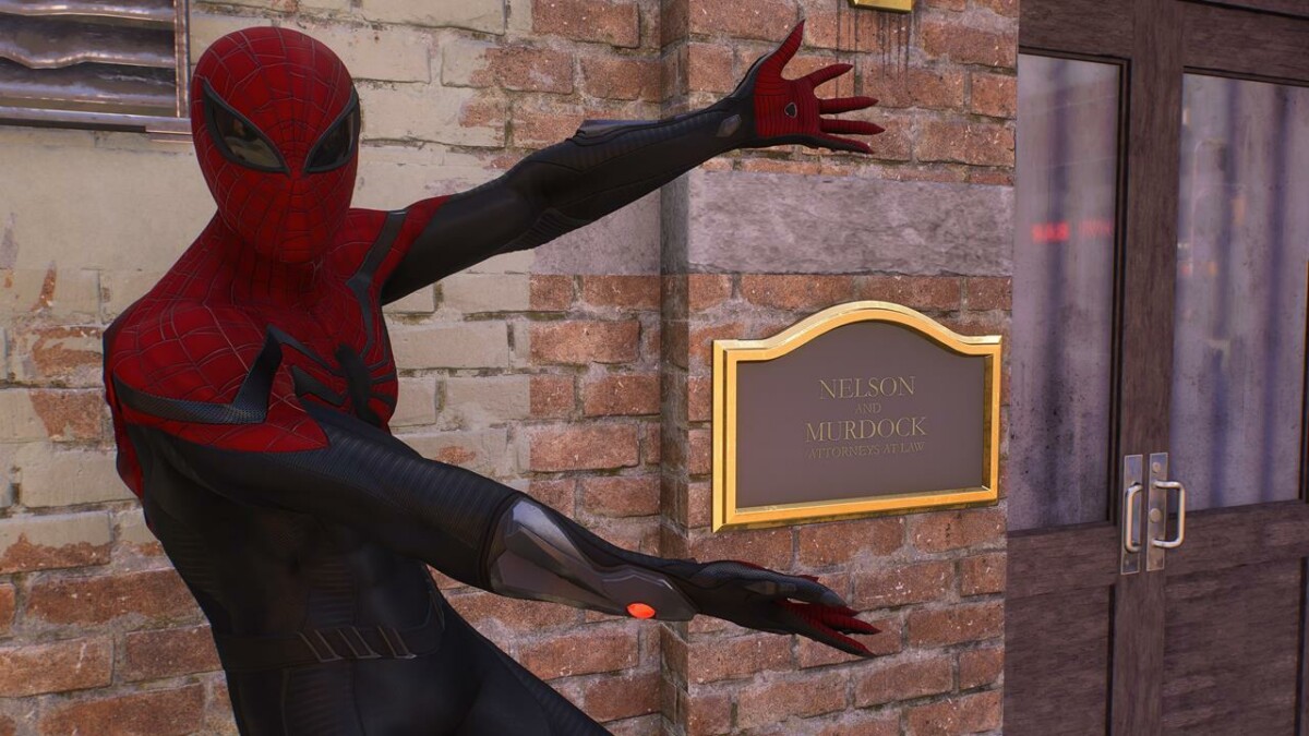 The Nelson and Murdock firm sign has been restored in Marvel's Spider-Man 2. 