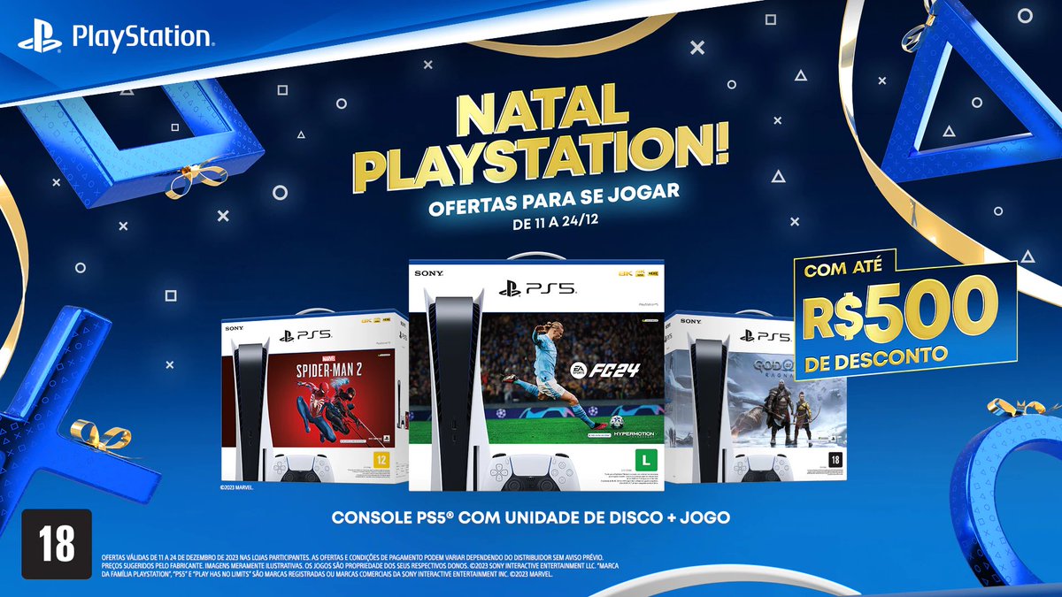 Promoção de Natal PlayStation tem ofertas de jogos clássicos e lançamentos  – PlayStation.Blog BR